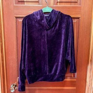 Gorgeously Soft Marc New York Velvet Sweatshirt